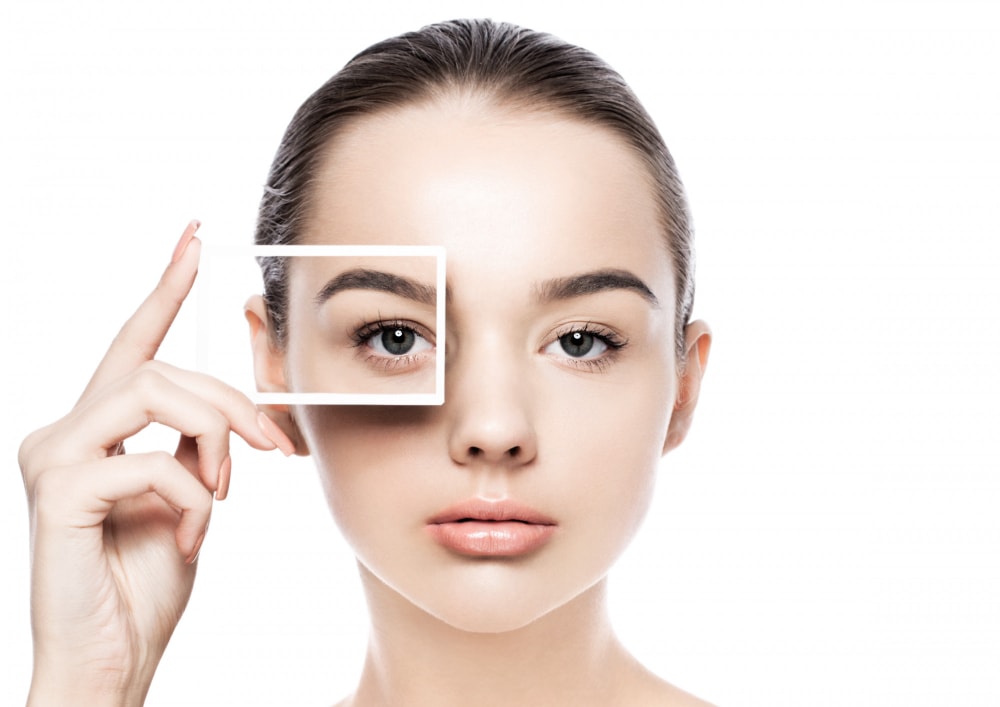 beautiful-woman-girl-natural-makeup-spa-skin-care-portrait-white-background-holding-picture-photo-frame