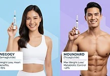 Mounjaro vs. Wegovy คู่มือ 2026 สำหรับสรีระคนเอเชียและคนไข้ชาวไทย